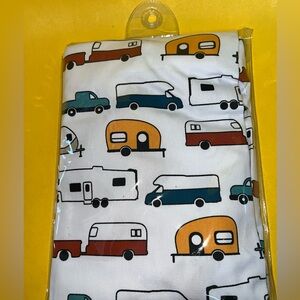 TRAILER PRINT Apron Camco Campsite kitchen-wear RV CAMP campsite baking BBQ NEW